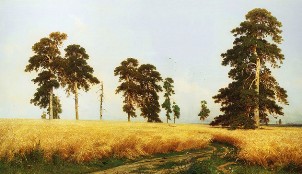 Описание картины И. И. Шишкина «Рожь»