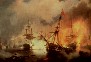Картина Айвазовского Морское сражение при Наварине (2 октября 1827)