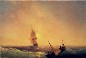 Картина Айвазовского Спасающиеся от кораблекрушения