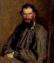 Картина Крамского: Портрет писателя Льва Николаевича Толстого