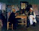 Картина Маковского: Беседа. Идеалист-практик и материалист-теоретик