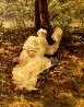 Картина Репина: Лев Николаевич Толстой в лесу
