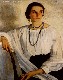 Портрет Е. Е. Зеленковой, урожденной Лансере, сестры художницы