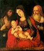 Мария с младенцем, Иоанном Крестителем и святым Иеронимом