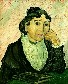 Картина Винсента Ван Гога: Арлезианка. Портрет мадам Жинуа
