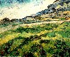 Картина Винсента Ван Гога: Поле с зеленой пшеницей