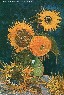 Картина Винсента Ван Гога: Ваза с пятью подсолнухами